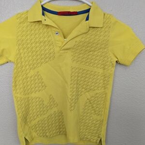 Carolina Herrera Yellow Polo with Blue Trim